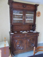 Vaisselier ancien vitré d'occasion  Reims