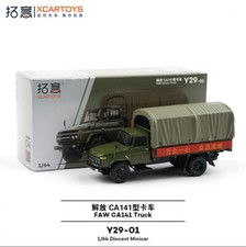 Carro modelo liga leve Xcartoys escala 1/64 China FAW JieFang CA141 caminhões militares comprar usado  Enviando para Brazil