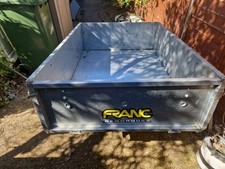 Galvanized car trailer for sale  BOGNOR REGIS