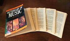 Music dictionary scrapbooking for sale  ARMAGH