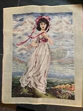 Vintage bargello needlepoint for sale  LEATHERHEAD