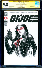 G.I. Joe #1 BLANK CGC SS 9.8 assinado BARONESS ESBOÇO ORIGINAL por Stephane Roux comprar usado  Enviando para Brazil