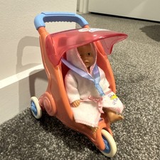 Carrinho de bebê Zapf Creations Baby Born Miniworld Stoller Trike Mini world , usado comprar usado  Enviando para Brazil