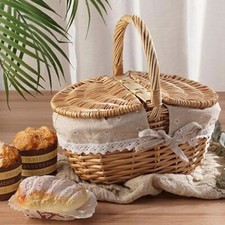 Picknickkorb weide deckel gebraucht kaufen  Essen