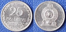 Sri Lanka 25 centavos, 1989 comprar usado  Enviando para Brazil
