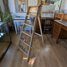Vintage decorators ladder for sale  LEE-ON-THE-SOLENT