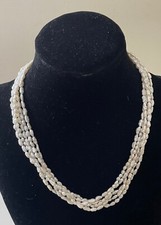 Collana vintage torchon usato  Roma