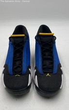 Tênis Nike masculino Air Jordan 14 retrô 487471-407 Laney preto azul tamanho 9.5 comprar usado  Enviando para Brazil