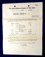 Cnj central railroad for sale  Ellicott City