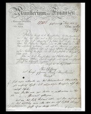 Alte handschrift ministerium gebraucht kaufen  Delitzsch
