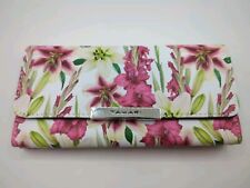 Usado, Tahari Grande Foral Colorido Bolso de Mano Cartera Triple Cremallera Exterior Nuevo-Otros segunda mano  Embacar hacia Argentina