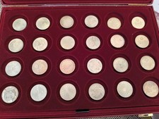 Silbermünzen lympische spiele gebraucht kaufen  Berlin