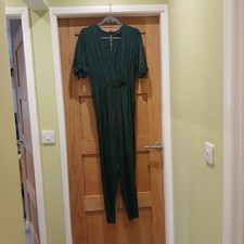 Topshop green jumpsuit for sale  SUNDERLAND