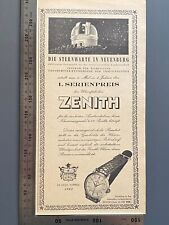 Zenith uhren sternwarte gebraucht kaufen  Aßlar
