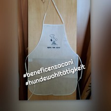 Grembiule cucina snoopy usato  Genova