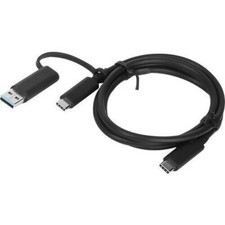 Cabo USB-C híbrido Lenovo ThinkPad com conversor USB-A - 03X7470 - SC10Q13458 comprar usado  Enviando para Brazil