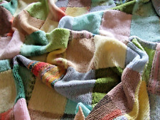 Hand knitted patchwork for sale  PRESTON