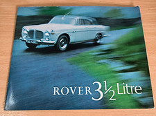 Rover 3.5 litre for sale  WOODFORD GREEN