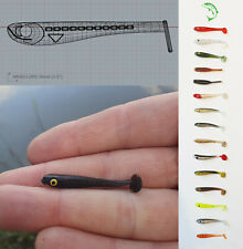 Isca de micropesca NANO FRY 1,2""/3cm DropShot 14 cores | 10 unidades-FISHIN ADDICT comprar usado  Enviando para Brazil