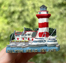 Usado, Barcos farol ímã geladeira Hilton Head Island comprar usado  Enviando para Brazil