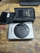 Câmera de Filme Canon ELPH 35mm Prata Câmera Manual com Estojo Para Peças Ou Reparo comprar usado  Enviando para Brazil