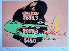 Litografia Andy Warhol & Jean-Michel Basquiat certificado de autenticidade original assinado numerado comprar usado  Enviando para Brazil