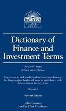 Dictionary of Finance and Investment Terms comprar usado  Enviando para Brazil
