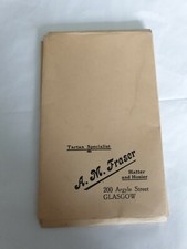Vintage fraser tartan for sale  BATH