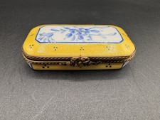 Limoges yellow blue for sale  Des Moines