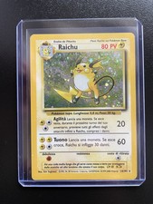 Pokemon raichu holo usato  Roma