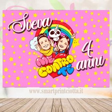 Striscione banner compleanno usato Striscione banner compleanno usato  Campobello di Licata