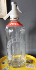 Etched schweppes soda for sale  MARGATE