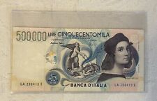 500000 lire raffaello usato  Italia