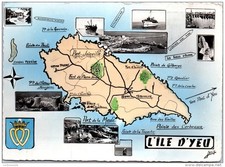 Ile yeu carte d'occasion  France