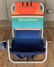 Usado, Mochila Tommy Bahama cadeira de praia assento dobrável verão acampamento ao ar livre comprar usado  Enviando para Brazil
