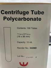 Polycarbonate centrifuge tube d'occasion  Expédié en Belgium