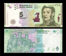 Argentine billets pesos d'occasion  Nancy-