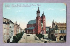 stary AK Kraków ( Kraków ) - Pierścień Główny i Kościół Mariacki - ok.1925 na sprzedaż  Wysyłka do Poland