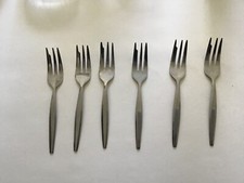Cake forks stainless for sale  SOLIHULL