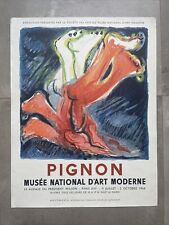 Pignon affiche originale d'occasion  Moutiers-les-Mauxfaits