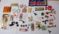 Cake decorations toppers for sale  PULBOROUGH
