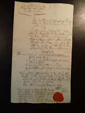 Brief dokument antik gebraucht kaufen  Halberstadt-Umland