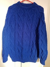 Arran jumper. size for sale  BARTON-UPON-HUMBER