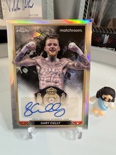 2024 Topps cromo boxeo #CBA-GCY Gary Cully refractor automático segunda mano  Embacar hacia Mexico