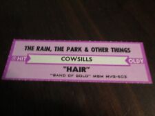 The Cowsills - Hair + The Rain, The Park & Other Things Classics Jukebox Strip comprar usado  Enviando para Brazil