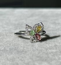 Gemstone tourmaline ring for sale  LONDON