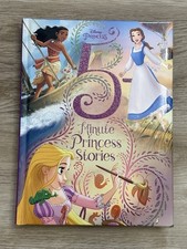 Disney Princess: 5-Minute Princess Stories by Disney Books (2019, Hardcover), usado comprar usado  Enviando para Brazil