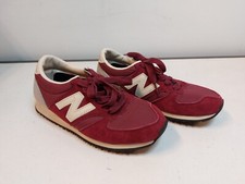 Używany, New Balance Burgundowe 420 Trampki - UK 4 na sprzedaż  Wysyłka do Poland