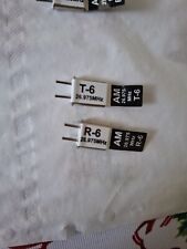 Transmissor AM e receptor rádio controle remoto conjunto de cristal 27 MHz. 27 MHz 26.975 TX e RX comprar usado  Enviando para Brazil