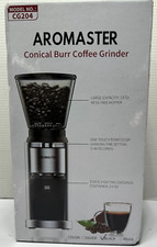 Molinillo de café eléctrico con rebabas cónicas Aromaster - NUEVO segunda mano  Embacar hacia Mexico